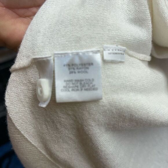 Ann Taylor Loft Open Front Wool Blend Cardigan Small (S) - Picture 4 of 4